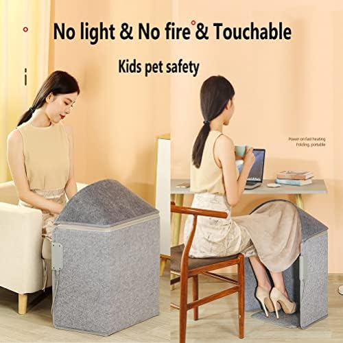 AGYHAM Portable Space Heater with Heated Feet and Blanket