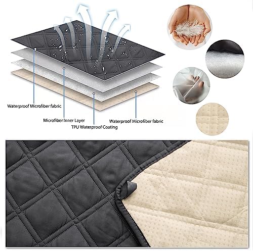 TOMORO Non-Slip Recliner Sofa Cover
