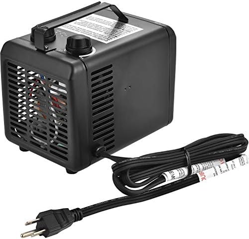 Global Industrial 1500W Portable Heater With Adjustable Thermostat