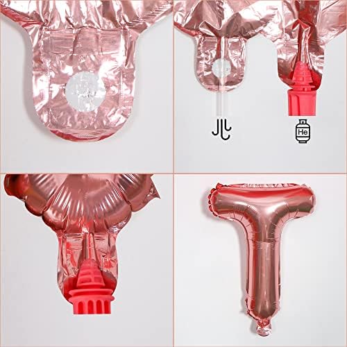 EFAILY Bachelorette Party Decor Kit Rose Gold
