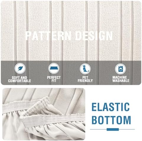 HVERSAILTEX Stretch Futon Slipcover with Elastic Bottom