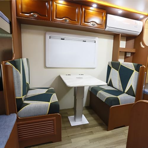 ByNaRIX RV Dinette Cushion Covers 2 Set