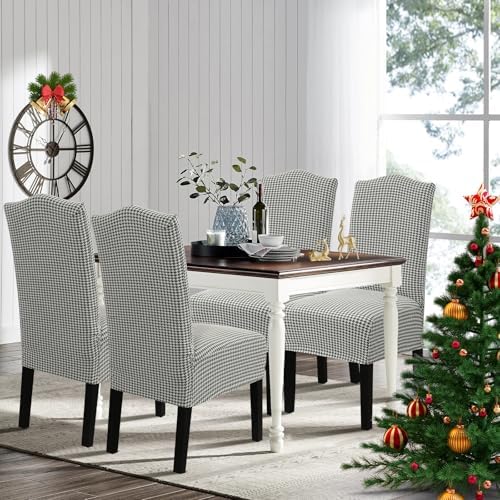 HVERSAILTEX Christmas Chair Covers Set of 4 1