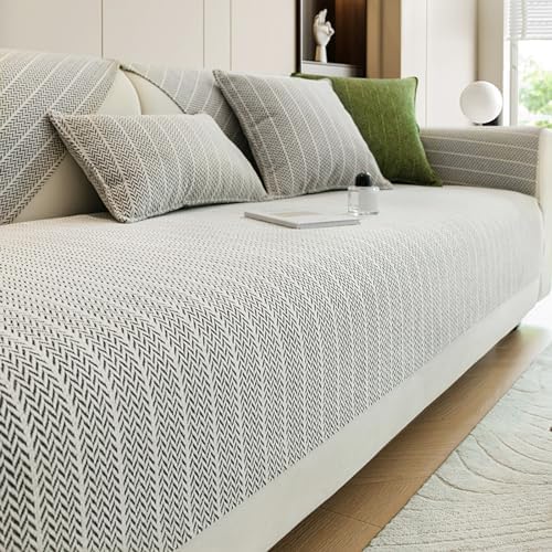 Washable Couch Cover - 1 Piece Slipcover for Living Room Sofa