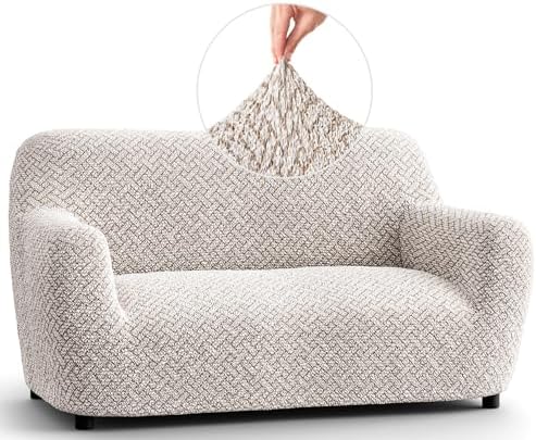 PAULATO Loveseat Slipcover - Stretch Cover - Venezia Cream