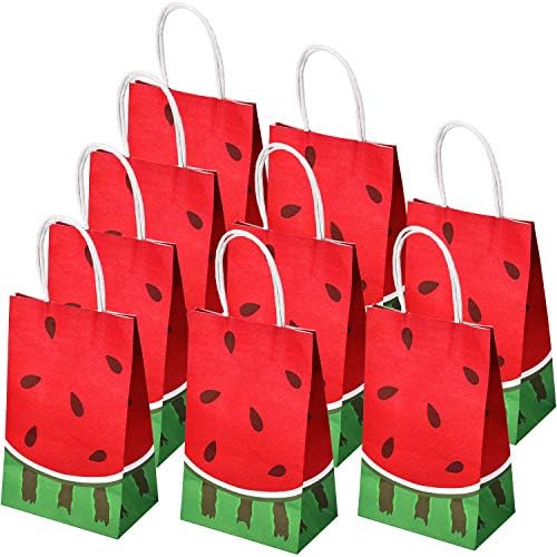 24 Piece Watermelon Tote Bags for Party Supplies