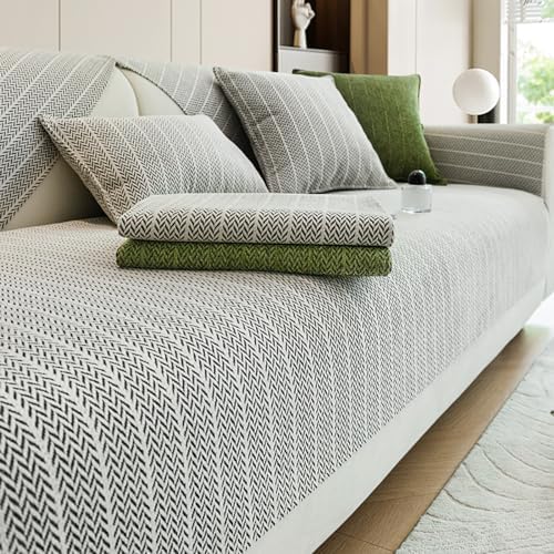 Washable Couch Cover - 1 Piece Slipcover for Living Room Sofa