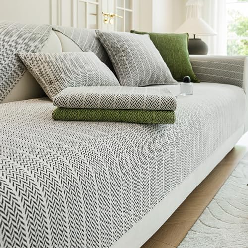 Washable Couch Cover - 1 Piece Slipcover for Living Room Sofa