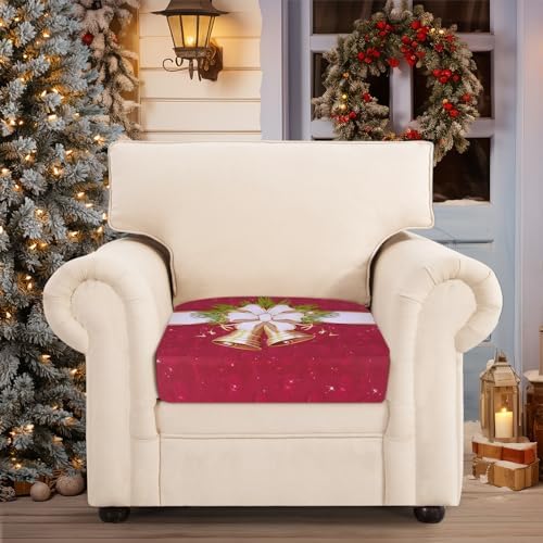 SearchI Stretch Christmas Sofa Cushion Covers