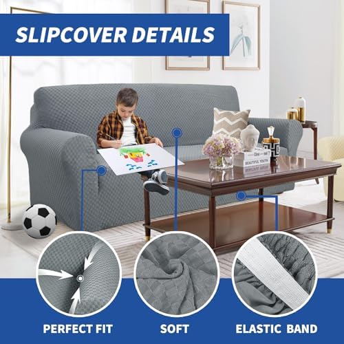 YEMYHOM Extra Large Sofa Slipcover with Magic Elastic