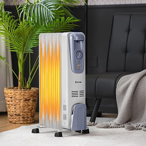 KOTEK 1500W Oil Filled Radiator Heater for Bedroom