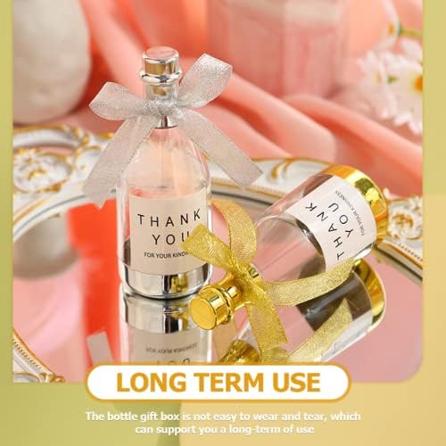 20pcs Clear Plastic Candy Bottle Containers for Party Favors