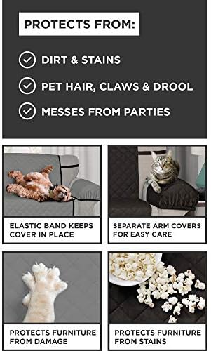 Zenna Home Reversible Pet Cover for Recliners