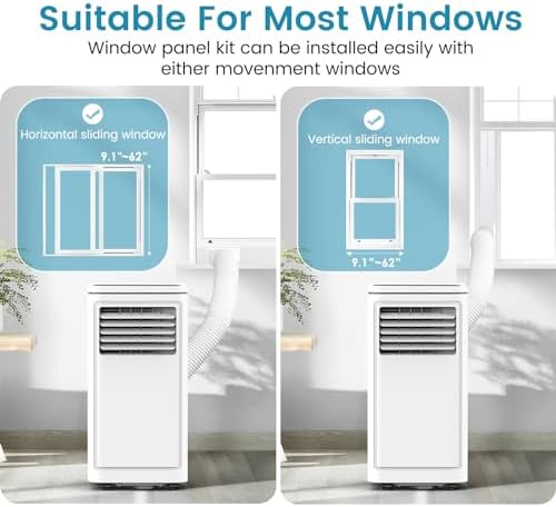 COWSAR 10000BTU Portable AC Unit for 450 SqFt Cooling