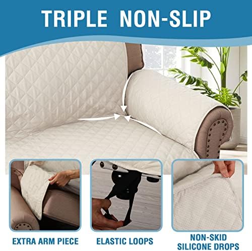 HVERSAILTEX Waterproof Sofa Slipcover with Non-Skid Backing