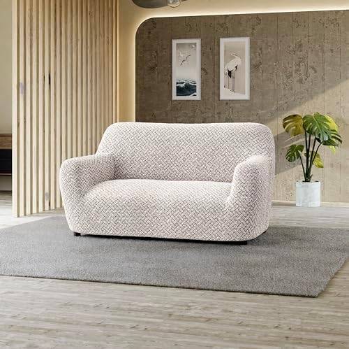 PAULATO Loveseat Slipcover - Stretch Cover - Venezia Cream