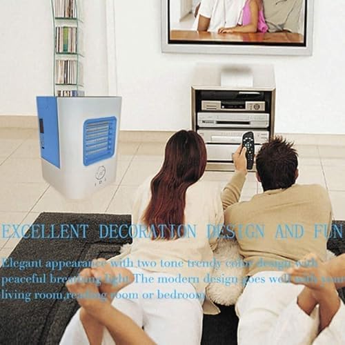 USB Portable Mini Air Cooler Fan for Bedroom and Home