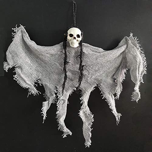 Scary Skull Ghost Halloween Decorations Hanging Props