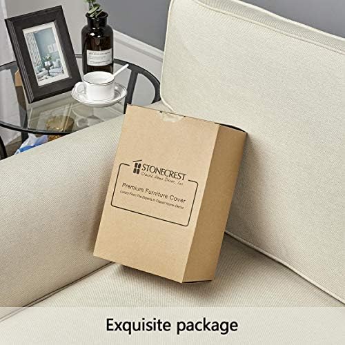 STONECREST Waterproof Recliner Chair Cover - Microsuede Slipcover for Pets and Kids