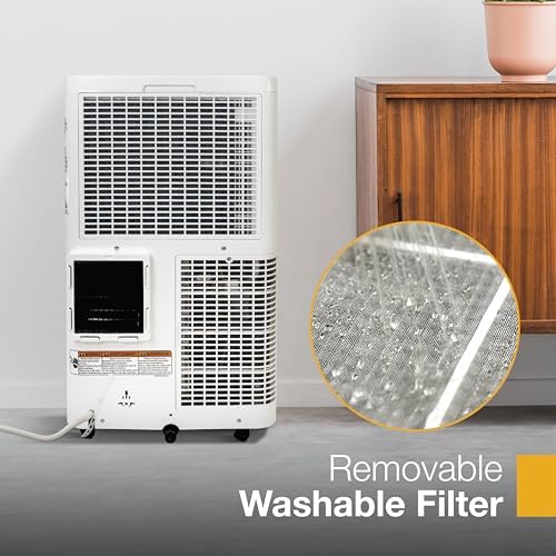 Whirlpool 14000 BTU Portable AC with Heater and Dehumidifier