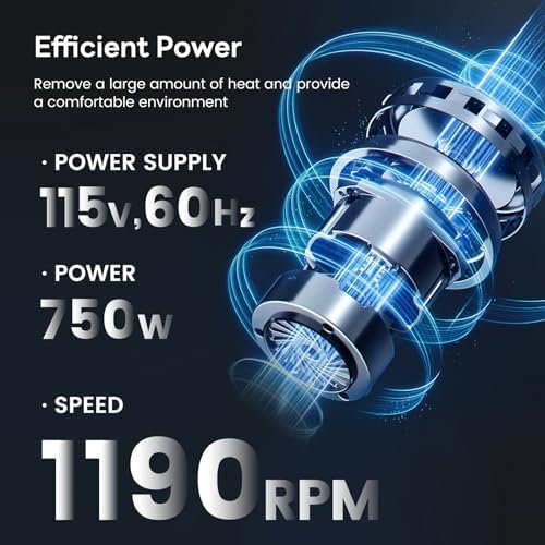 DuraComfort Portable AC 8500 BTU Cooling Fan Dehumidifier