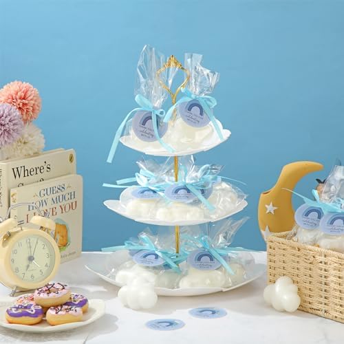 Demissle 20 Pcs Cloud Shaped Baby Shower Soap Favors
