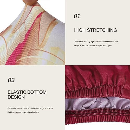 SearchI Stretch Christmas Sofa Cushion Covers