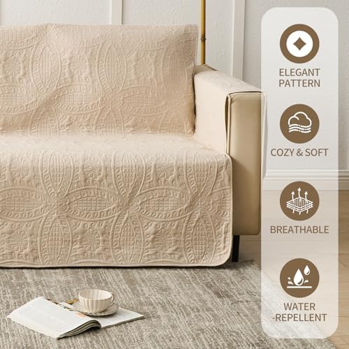 JYHOPE Water-Repellent Sofa Cover Non Slip for Dogs and Cats