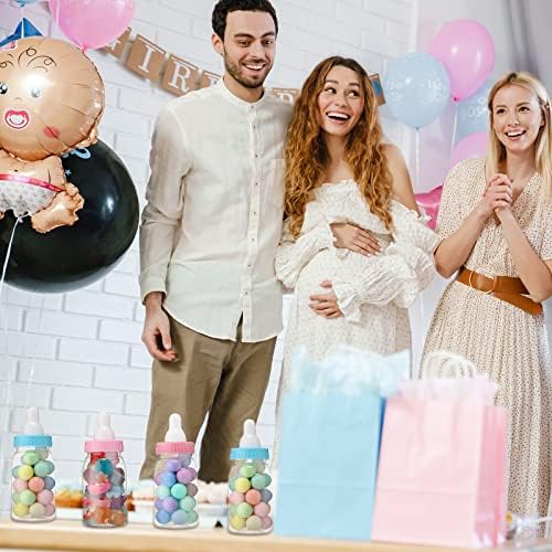 16 Pack Mini Baby Bottles for Baby Shower