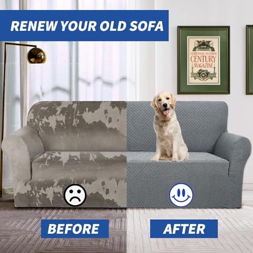 YEMYHOM Extra Large Sofa Slipcover with Magic Elastic