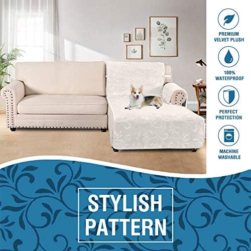 HVERSAILTEX Waterproof Chaise Slipcover for Dogs