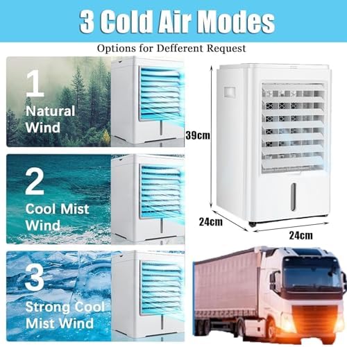 4-in-1 Portable Air Cooler for Home Office RV