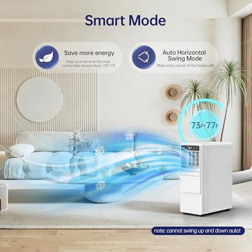 Humhold 12000 BTU Portable Air Conditioner with Remote Control