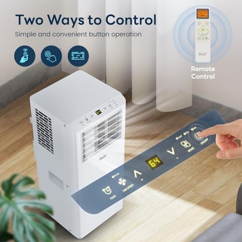 DuraComfort Portable AC 8500 BTU Cooling Fan Dehumidifier