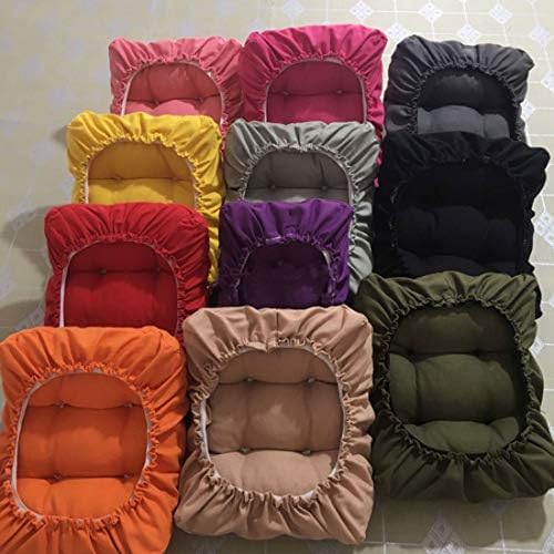 Rectangle Bar Stool Cover Cushion 12x16 Dark Gray