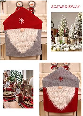 EXP VISION Christmas Decor Chair Covers 2pcs
