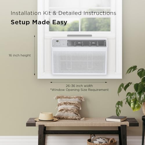 TCL H14W35W 14000 BTU Window AC Unit with Alexa Compatibility