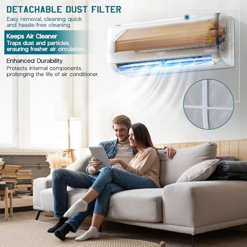 Albott 9000 BTU Mini Split AC Heat Pump Inverter Ductless System