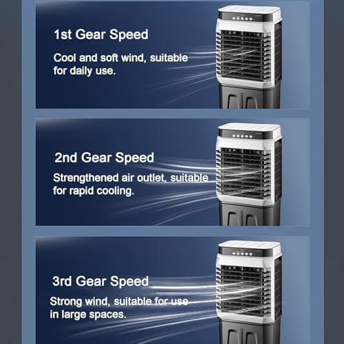 40L Evaporative Air Cooler with Remote and 4 Ice Packs