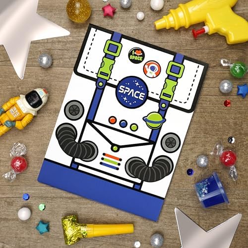 Ready Confetti 18 Pack Space Party Favor Bags