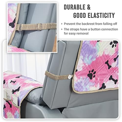 BOCTOPUG Recliner Chair Cover 30 Red Black