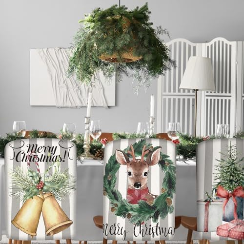 Barydat Christmas Chair Covers Set of 6