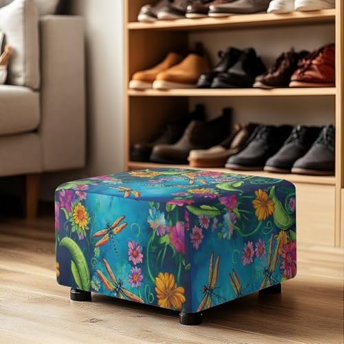 Eritanaer Dragonfly Ottoman Slipcover
