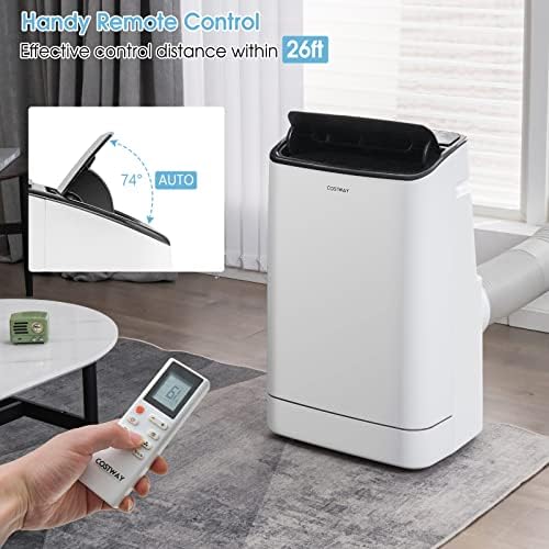 COSTWAY 15000 BTU Portable AC with Heat and Dehumidifier 1