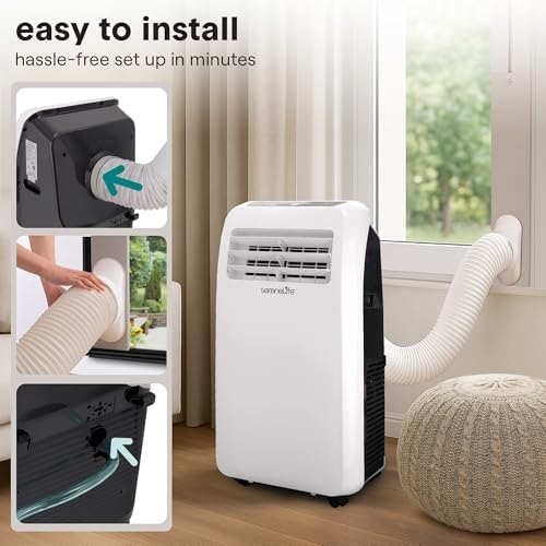 SereneLife Portable AC 12000 BTU White Unit