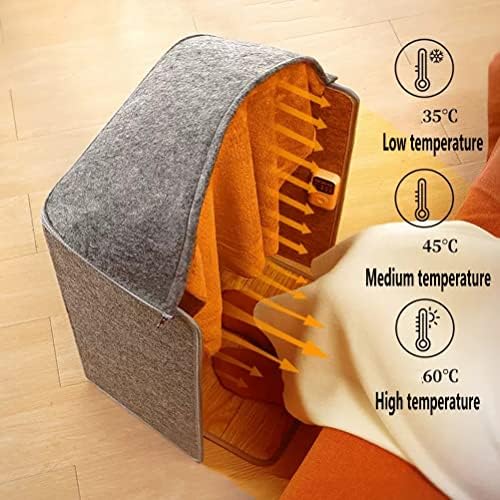 AGYHAM Portable Space Heater with Heated Feet and Blanket