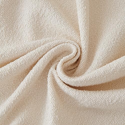 Foreate Water-Resistant Sofa Cover Blanket 71x134 Cream