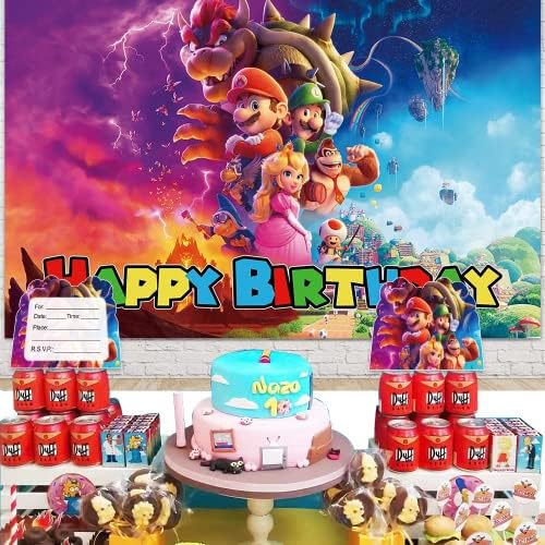30Pcs Game Birthday Party Invitations Red Cards