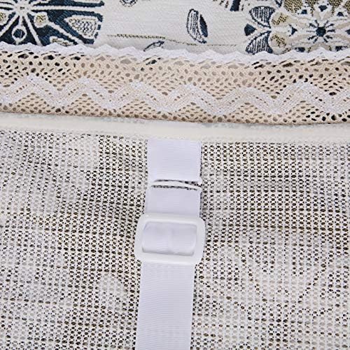 OctoRose Thick Chenille Sofa Protector with Anti-Slip Grip